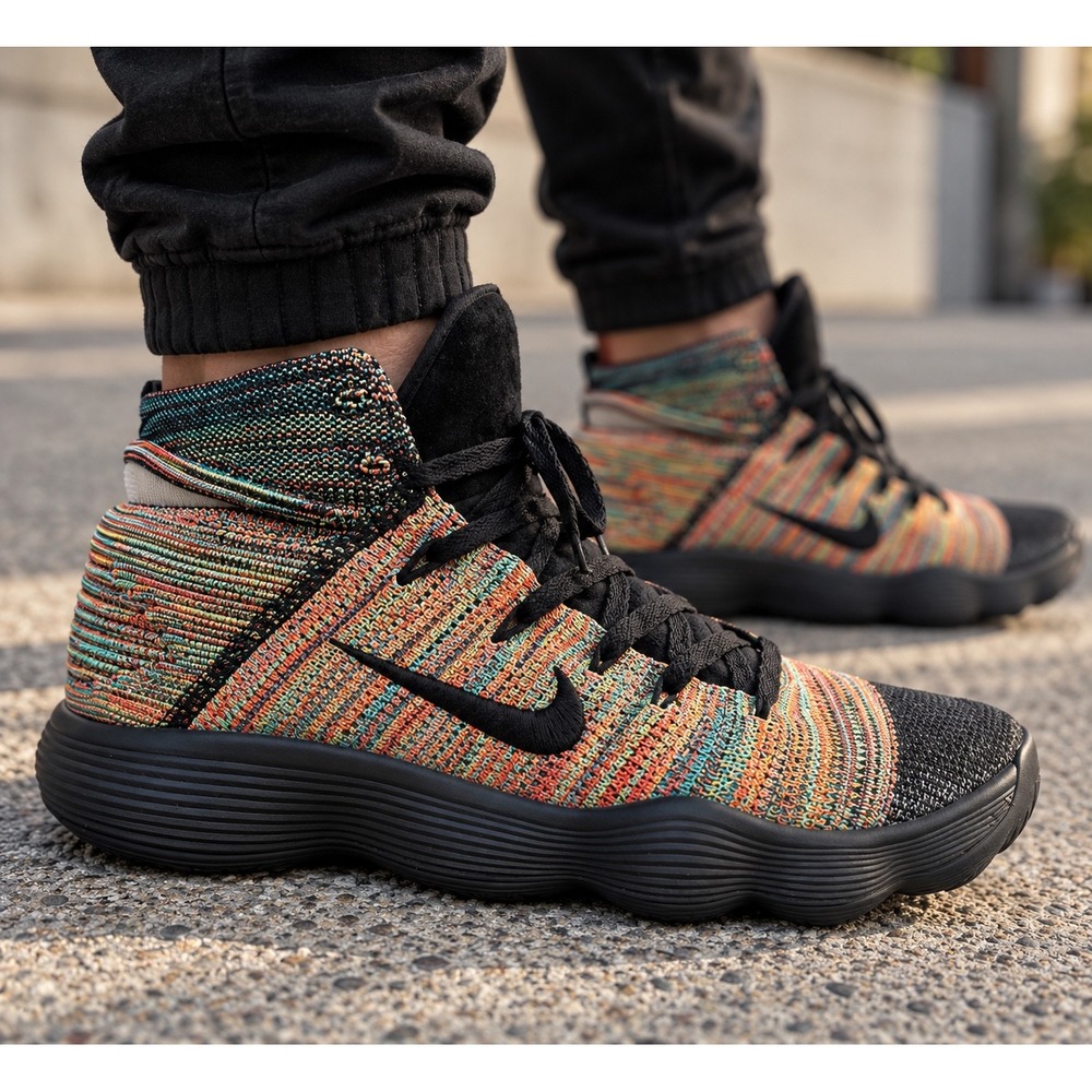 Nike Hyperdunk 2017 Flyknit Mens Basketball Shoes Multicolor 917726-002